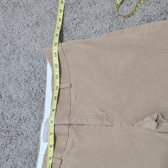 Banana Republic Sloan Dark Beige Skinny Fit Work Pants With Stretch Size 6 - Picture 4 of 9